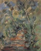 Paul Cezanne, Forest scene